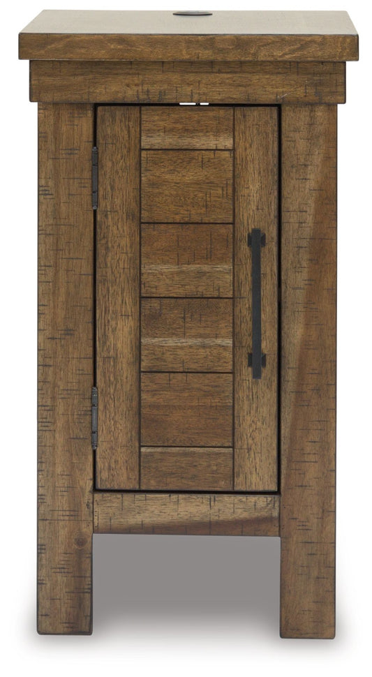 Moriville - Chair Side End Table - Grayish Brown