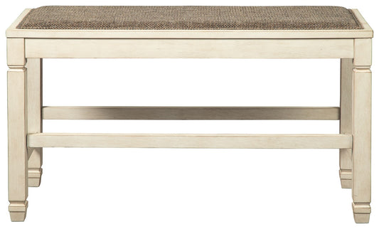Bolanburg - DBL Counter UPH Bench - Beige
