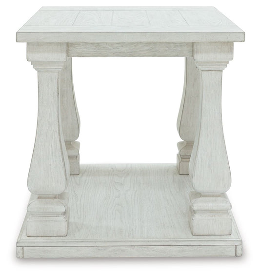 Arlendyne - Rectangular End Table - Antique White