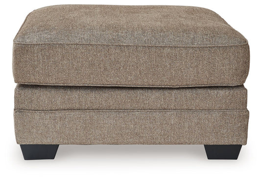 Cannonbrook - Oversized Accent Ottoman - Nutmeg