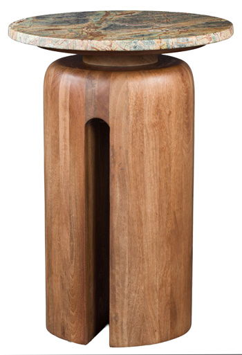 Caplow - Accent Table - Brown / Green