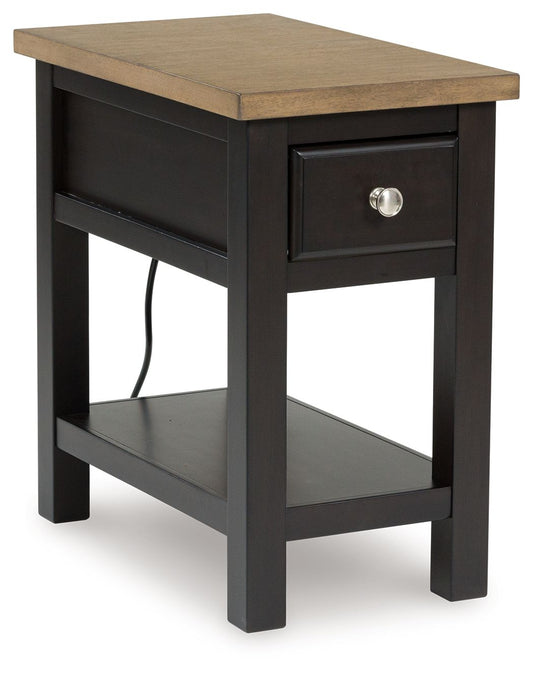 Drazmine - Chair Side End Table - Brown