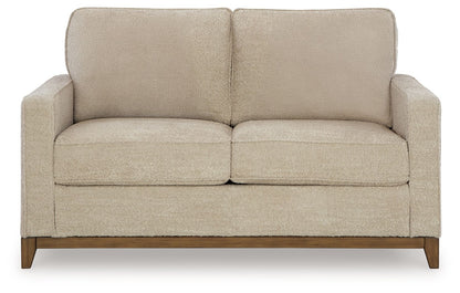 Arendale - Desert - Loveseat With Dark Cushions