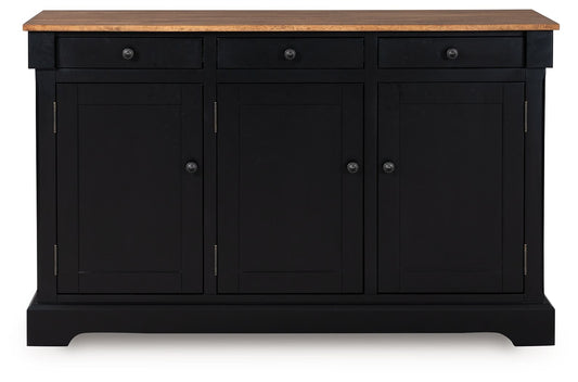 Wildenauer - Brown / Black - Dining Room Buffet