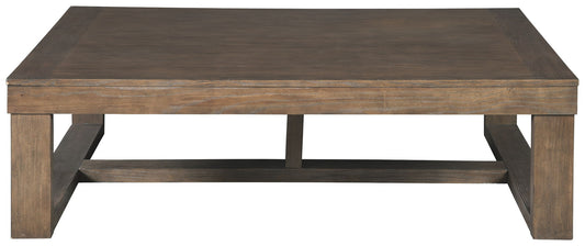 Cariton - Gray - Rectangular Cocktail Table