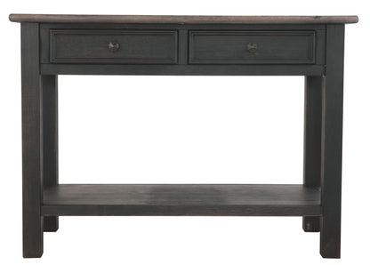 Tyler Creek - Grayish Brown / Black - Sofa Table