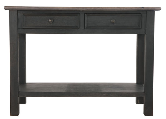 Tyler Creek - Grayish Brown / Black - Sofa Table