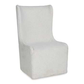 Radkin - Dining Upholstered Wingback Side Chair (Set of 2) - Off White