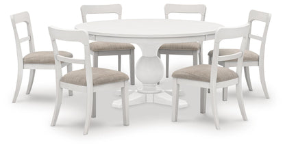 Greddinton - Round Dining Table Set