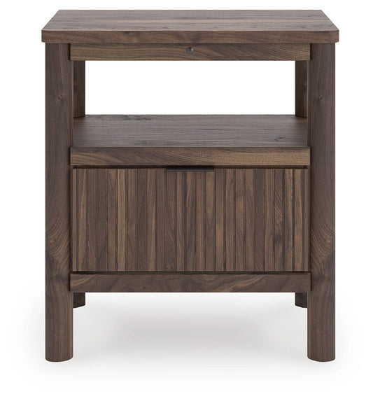 Pamytta - Brown - One Drawer Night Stand
