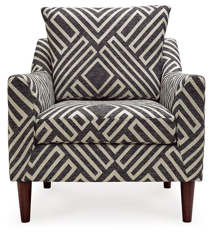 Morrilton Next-Gen Nuvella - Natural / Charcoal - Accent Chair