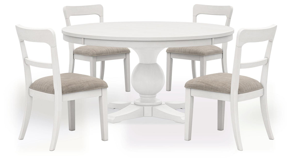 Greddinton - Round Dining Table Set