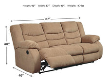 Load image into Gallery viewer, Tulen Reclining Sofa
