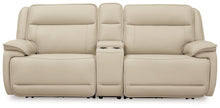 Load image into Gallery viewer, Double Deal 2-Piece Power Reclining Loveseat Sectional with Console
