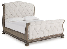 Load image into Gallery viewer, Ardenfield California King Upholstered Sleigh Bed
