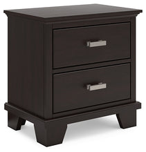 Load image into Gallery viewer, Covetown Twin Panel Bed with Mirrored Dresser, Chest and Nightstand
