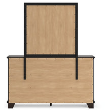 Load image into Gallery viewer, Covetown Twin Panel Bed with Mirrored Dresser and Chest
