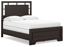 Load image into Gallery viewer, Covetown Full Panel Bed with Dresser and 2 Nightstands
