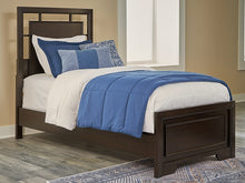 Load image into Gallery viewer, Covetown Twin Panel Bed with Nightstand
