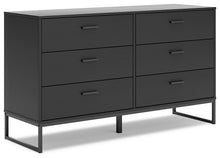 Load image into Gallery viewer, Socalle Twin Panel Headboard with Dresser and 2 Nightstands
