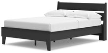 Load image into Gallery viewer, Socalle Full Panel Platform Bed with Dresser and Nightstand
