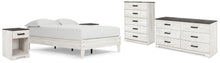 Load image into Gallery viewer, Shawburn Full Platform Bed with Dresser, Chest and 2 Nightstands
